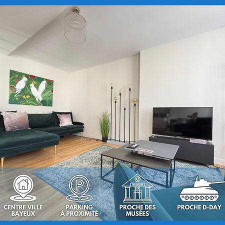 Bajocasse Apt Duplex Spacieux 3 Ch 2 Sdb Cosy Plein Centre Bayeux Decoration Elegante Proche Plages Du Debarquement 外观 照片