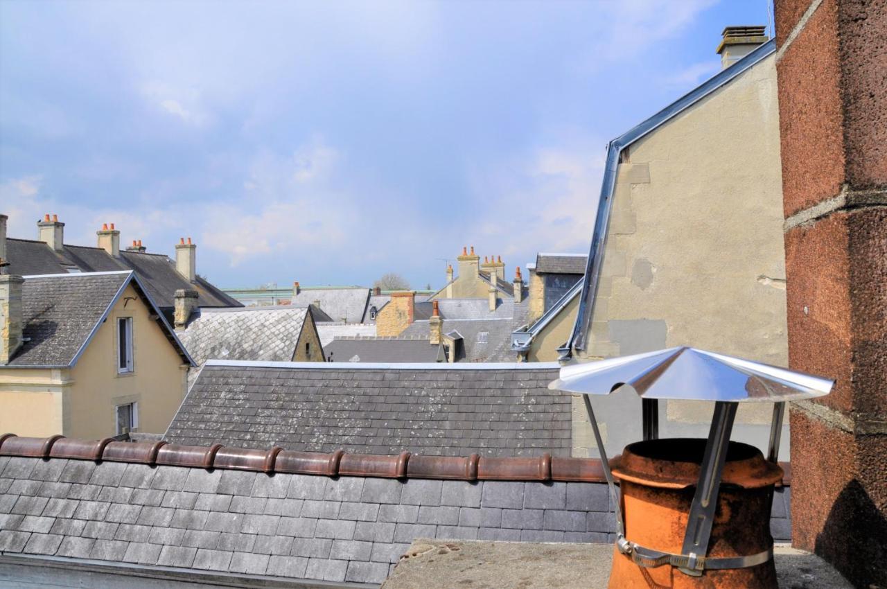 Bajocasse Apt Duplex Spacieux 3 Ch 2 Sdb Cosy Plein Centre Bayeux Decoration Elegante Proche Plages Du Debarquement 外观 照片