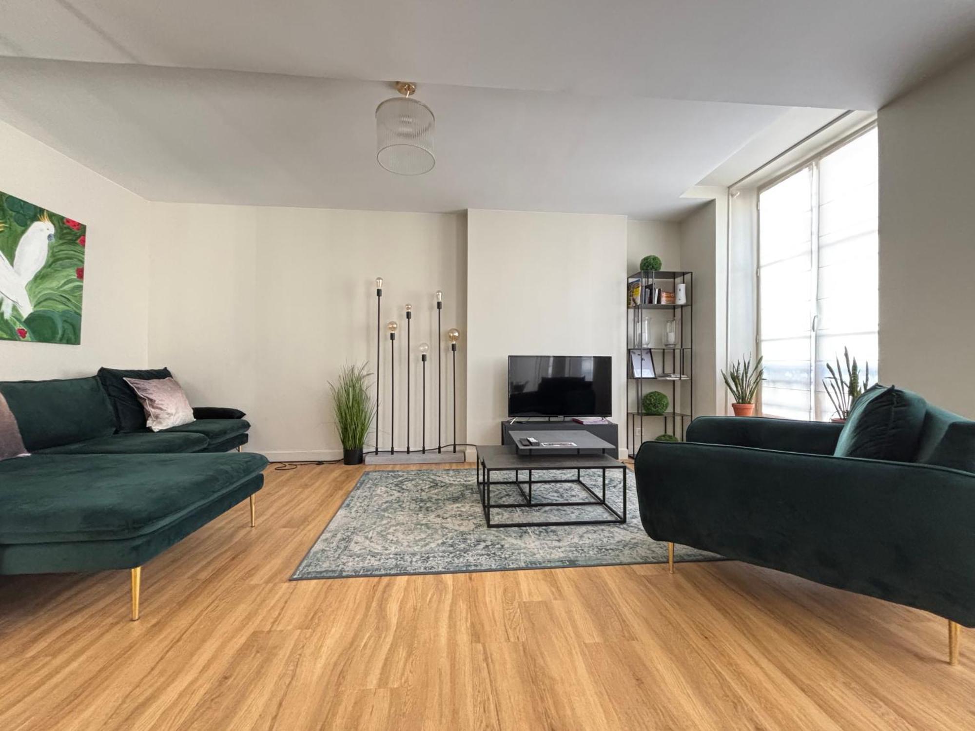 Bajocasse Apt Duplex Spacieux 3 Ch 2 Sdb Cosy Plein Centre Bayeux Decoration Elegante Proche Plages Du Debarquement 外观 照片